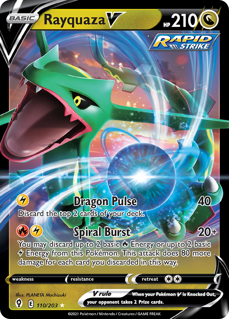 Rayquaza V - 110/203 - Evolving Skies