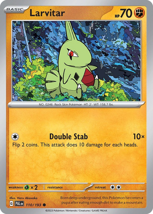 Larvitar - 110/193 - Paldea Evolved