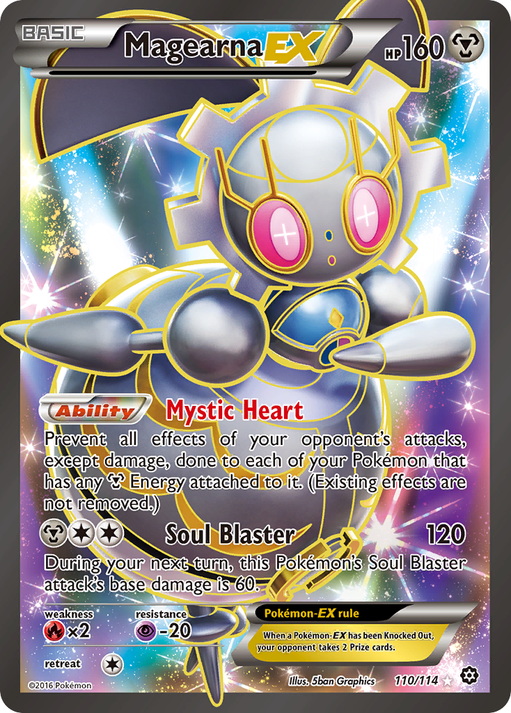 Magearna-EX - 110/114 - Steam Siege