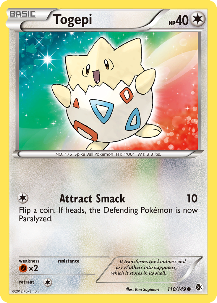 Togepi - 110/149 - Boundaries Crossed