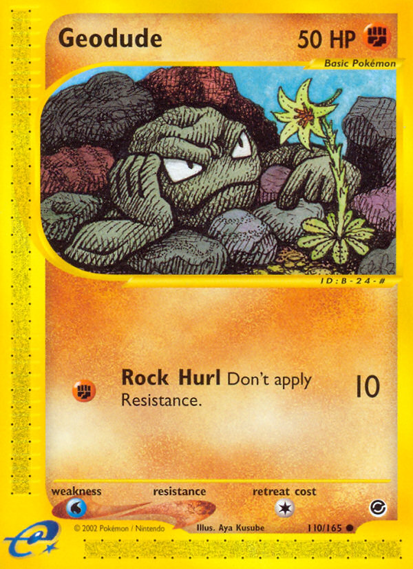 Geodude - 110/165 - Expedition Base Set