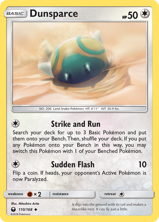 Dunsparce - 110/168 - Celestial Storm