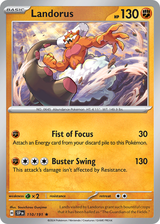 Landorus - 110/191 - Surging Sparks