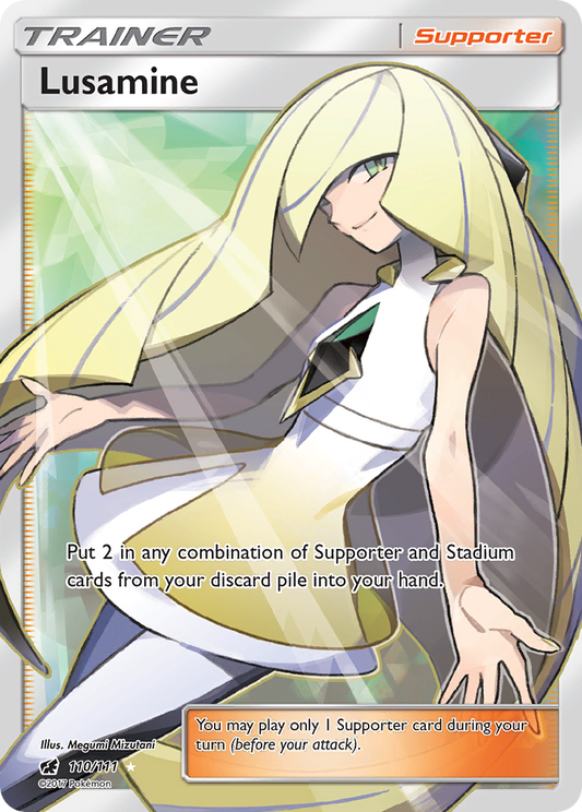 Lusamine - 110/111 - Crimson Invasion