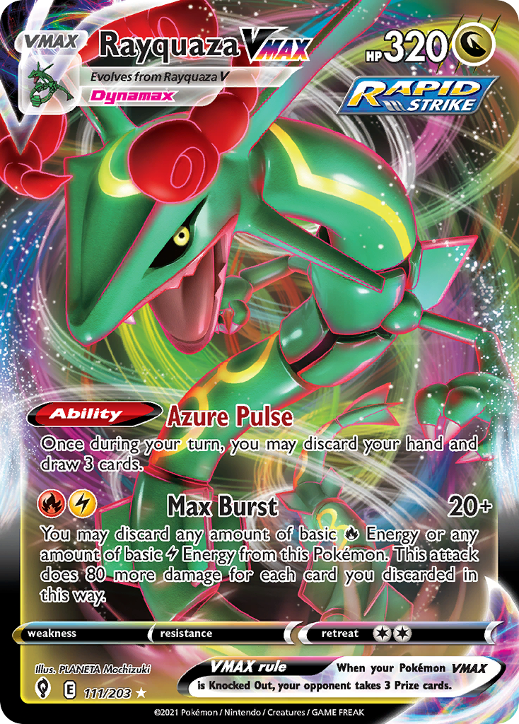 Rayquaza VMAX - 111/203 - Evolving Skies