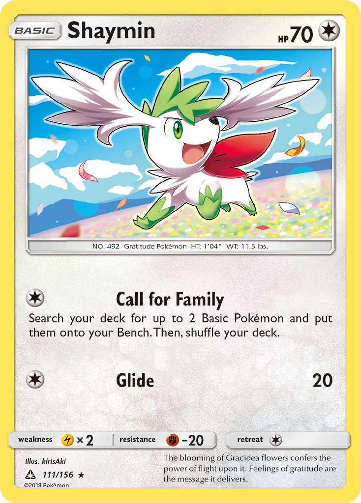 Shaymin - 111/156 - Ultra Prism