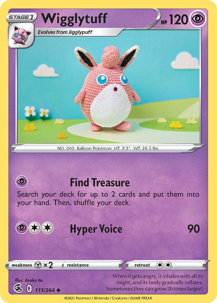 Wigglytuff - 111/264 - Fusion Strike