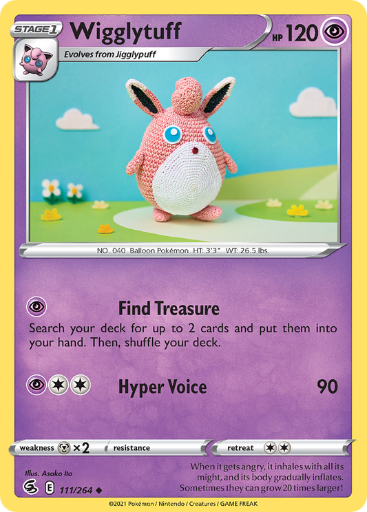 Wigglytuff - 111/264 - Fusion Strike