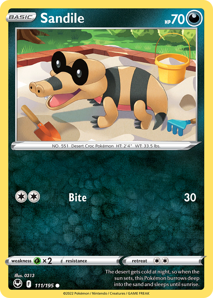 Sandile - 111/195 - Silver Tempest