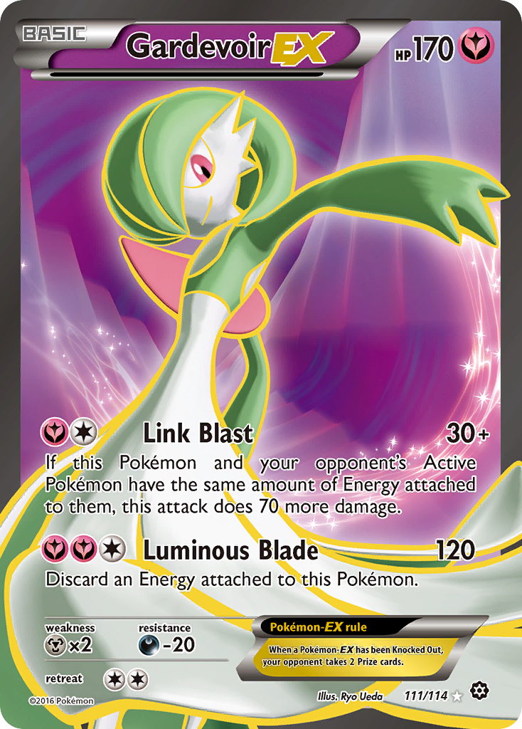 Gardevoir-EX - 111/114 - Steam Siege