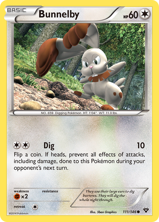 Bunnelby - 111/146 - XY