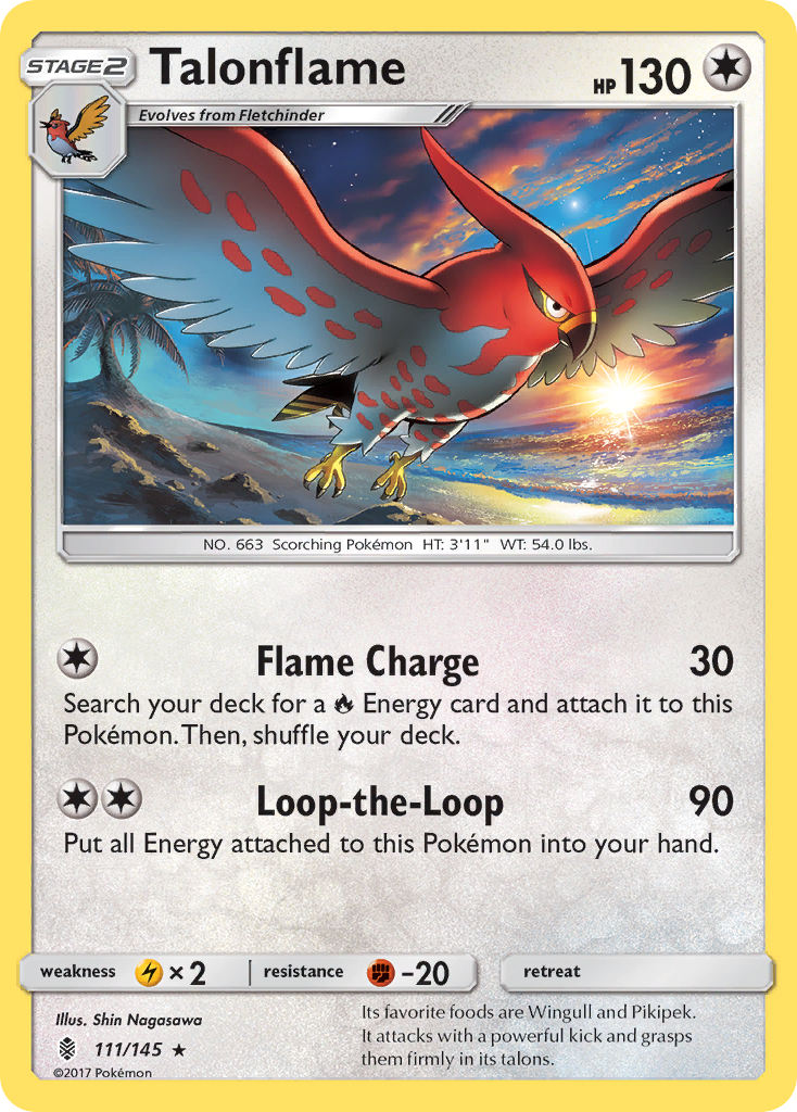 Talonflame - 111/145 - Guardians Rising