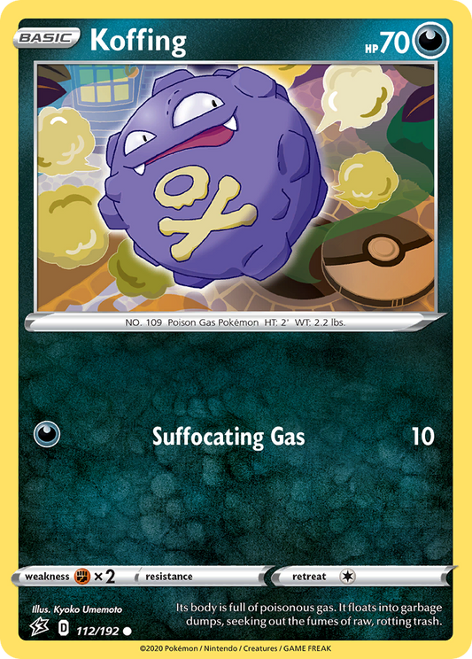 Koffing - 112/192 - Rebel Clash