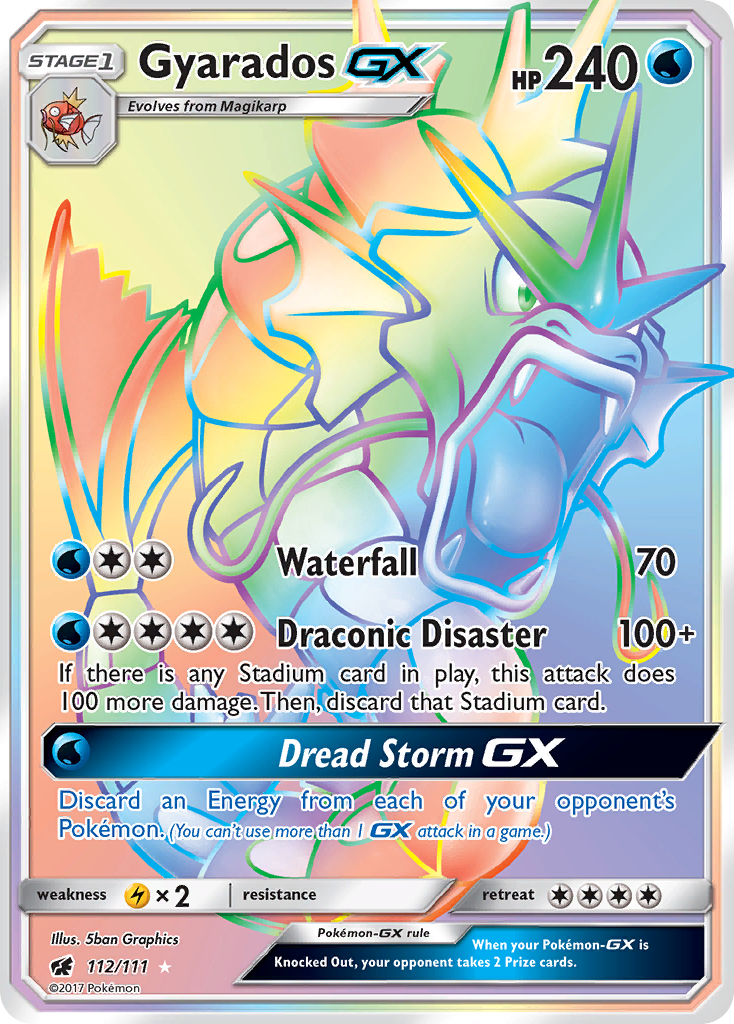 Gyarados-GX - 112/111 - Crimson Invasion