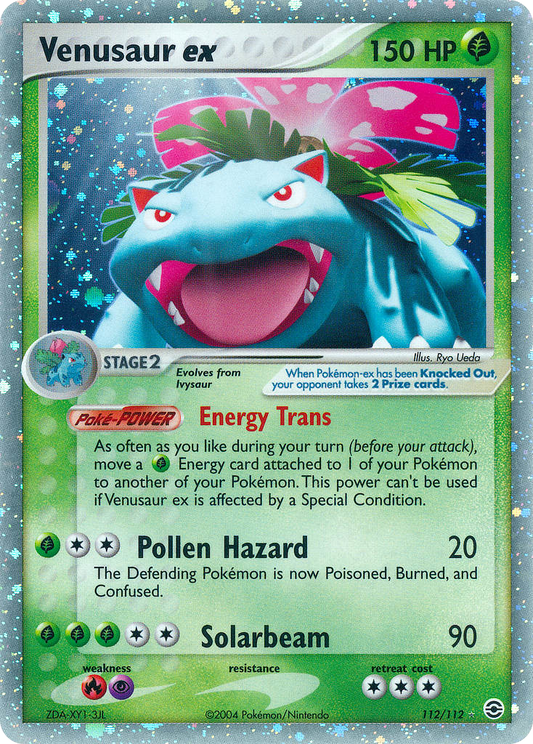 Venusaur ex - 112/112 - FireRed & LeafGreen