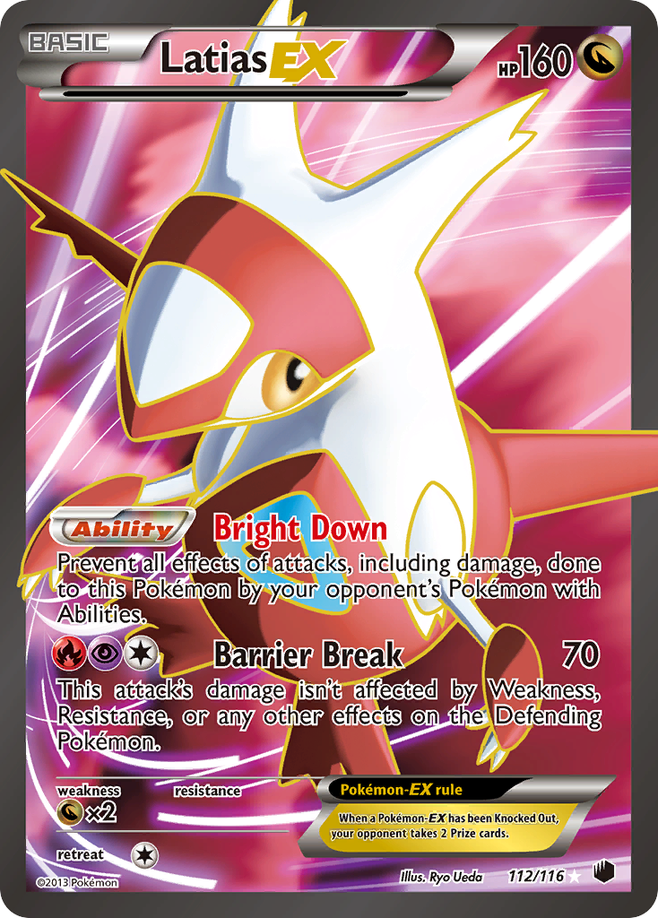 Latias-EX - 112/116 - Plasma Freeze