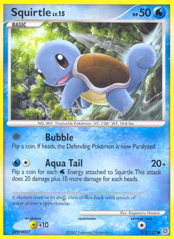 Squirtle - 112/132 - Secret Wonders