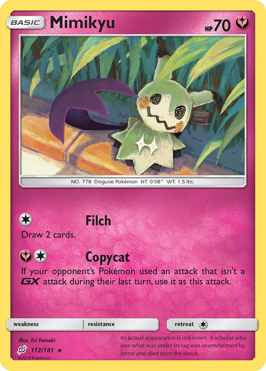 Mimikyu - 112/181 - Team Up