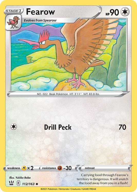 Fearow - 112/163 - Battle Styles