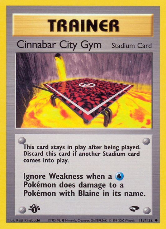 Cinnabar City Gym - 113/132 - Gym Challenge