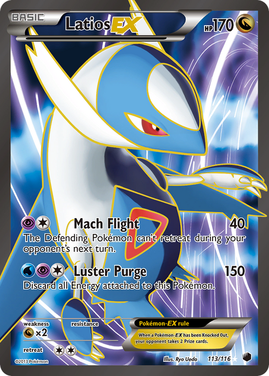 Latios-EX - 113/116 - Plasma Freeze