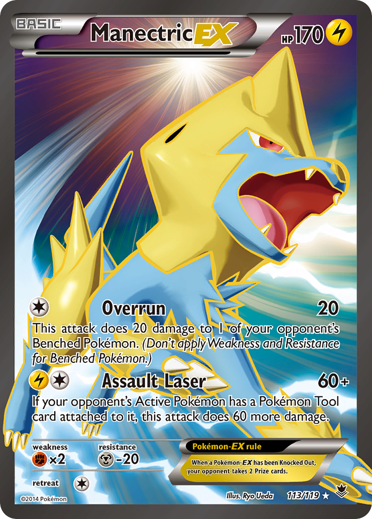 Manectric-EX - 113/119 - Phantom Forces