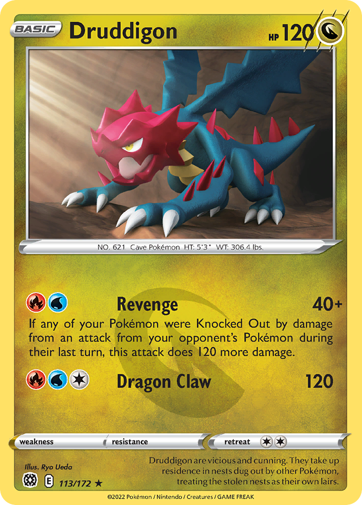 Druddigon - 113/172 - Brilliant Stars