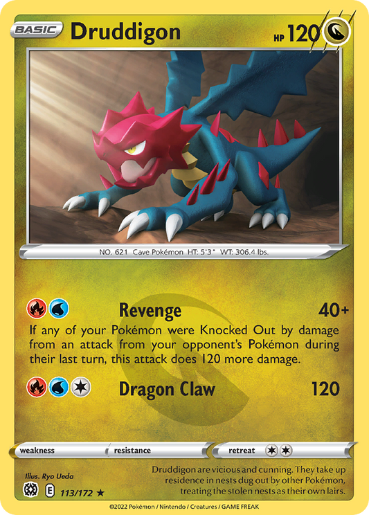 Druddigon - 113/172 - Brilliant Stars