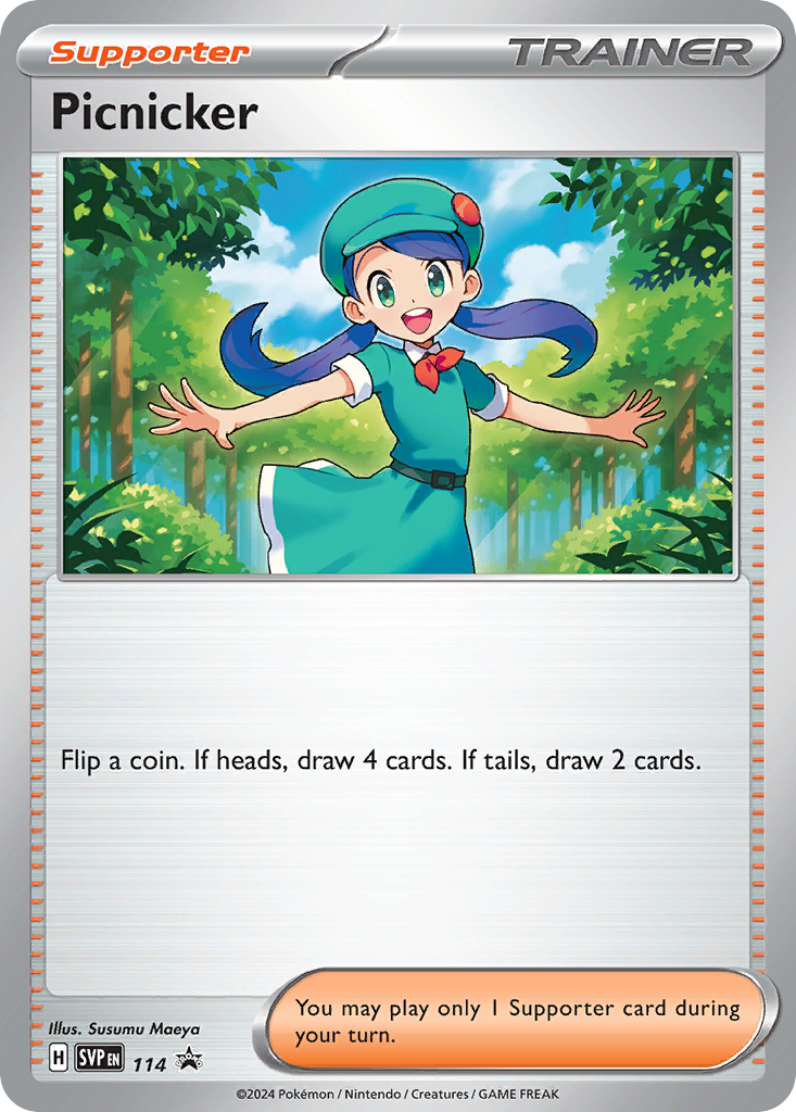 Picnicker - 114/165 - Scarlet & Violet Black Star Promos