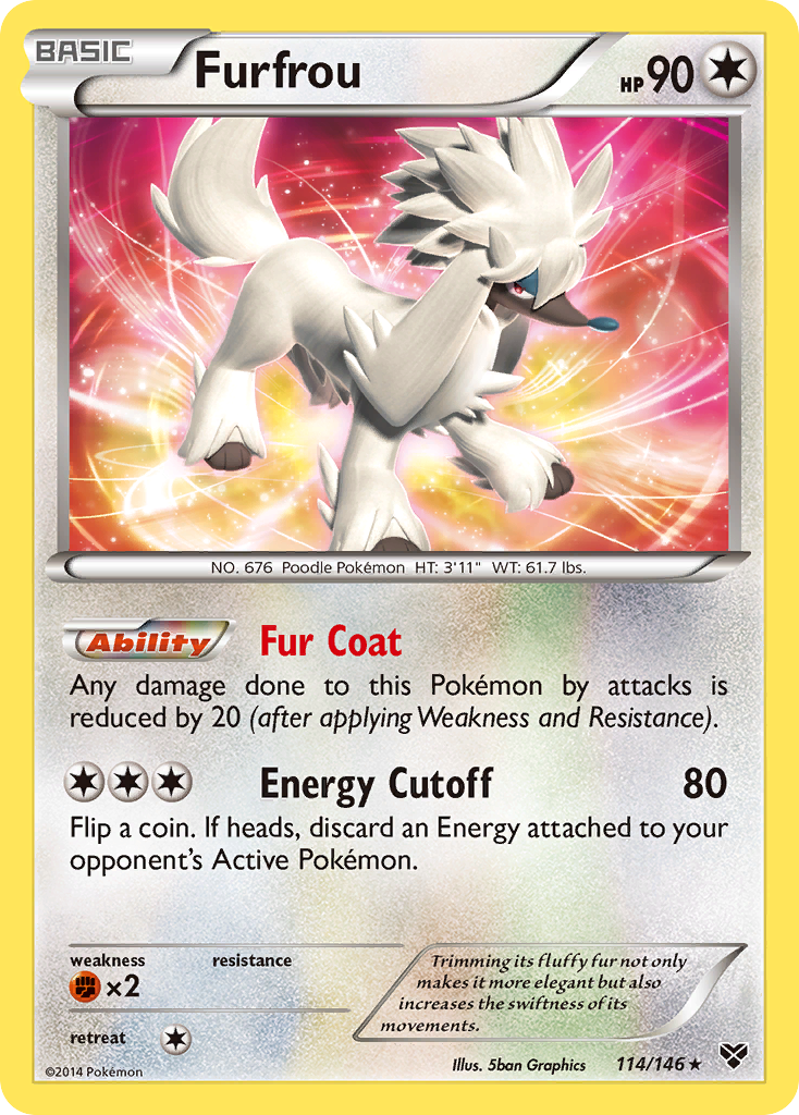 Furfrou - 114/146 - XY