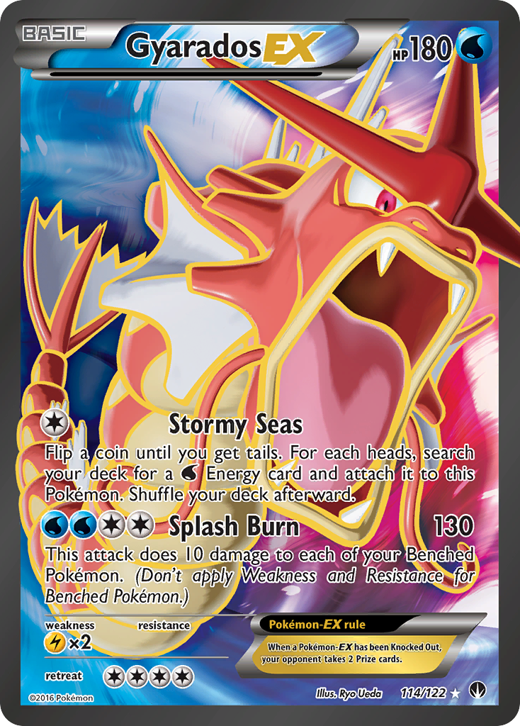 Gyarados-EX - 114/122 - BREAKpoint