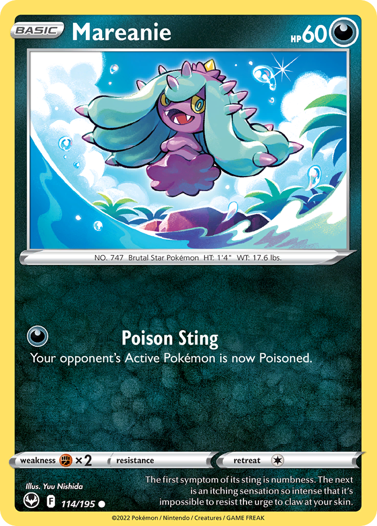 Mareanie - 114/195 - Silver Tempest