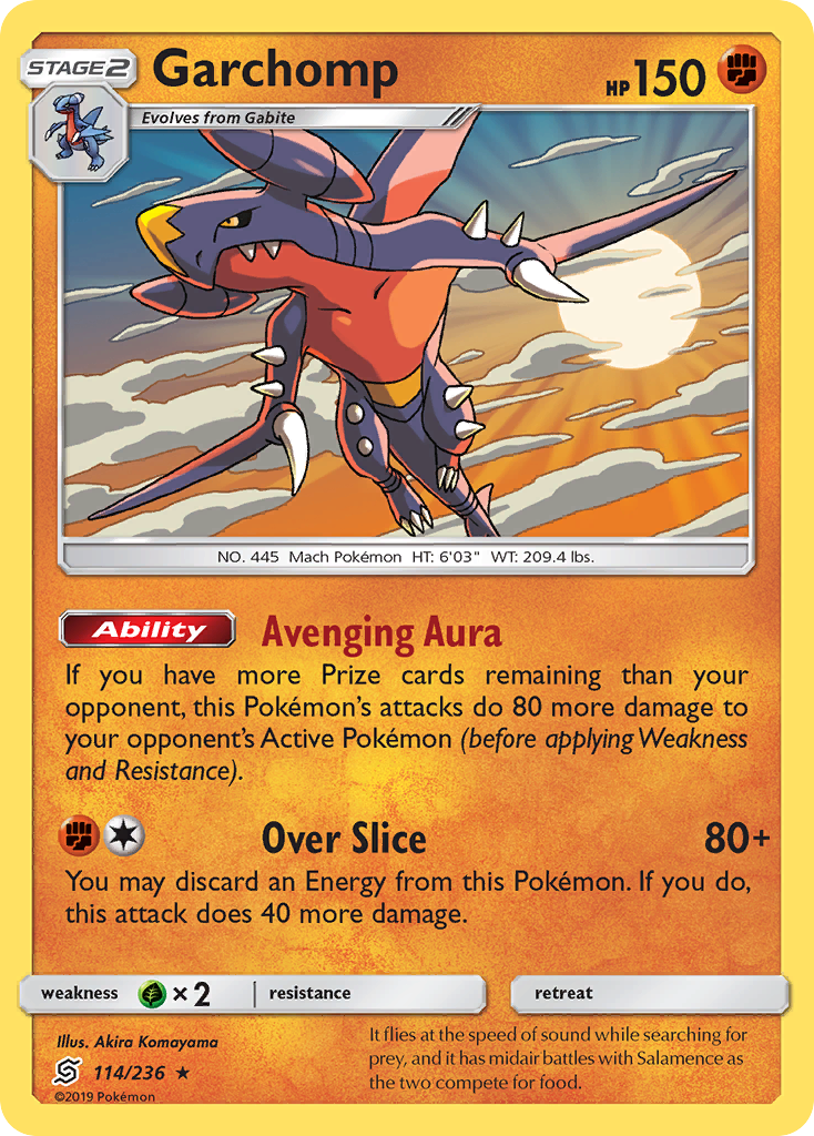 Garchomp - 114/236 - Unified Minds