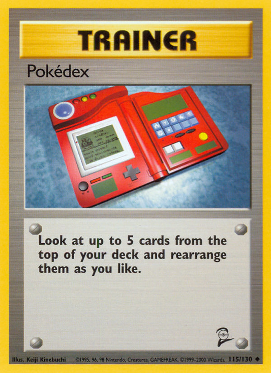 Pokédex - 115/130 - Base Set 2