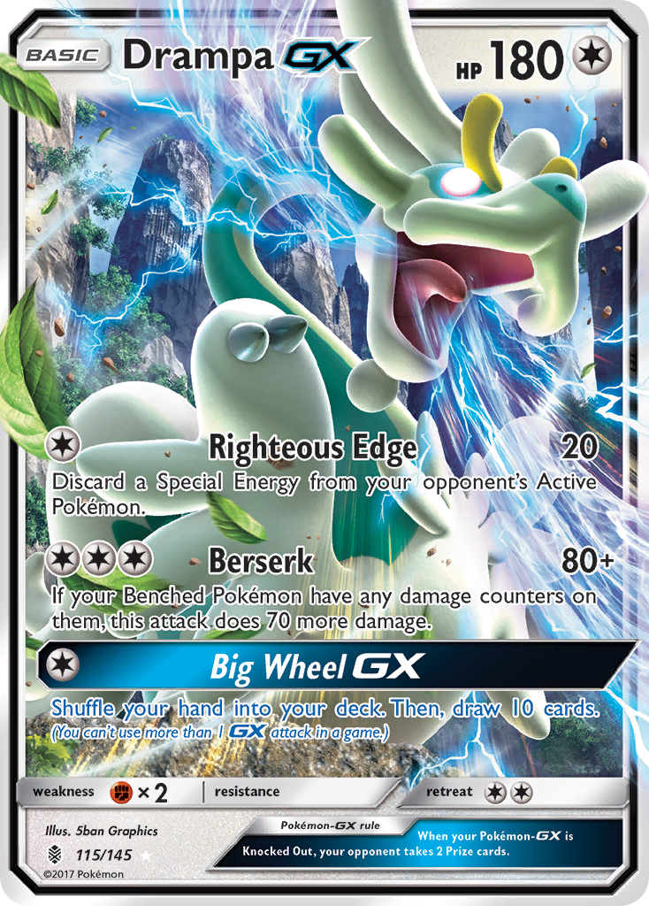 Drampa-GX - 115/145 - Guardians Rising