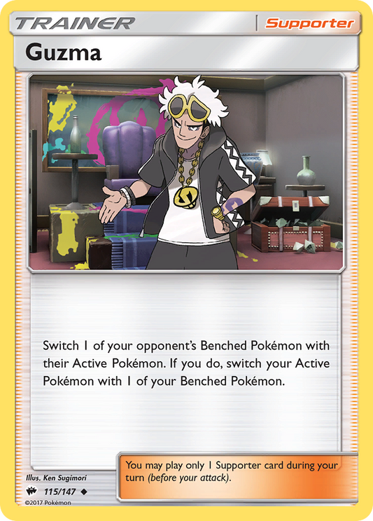 Guzma - 115/147 - Burning Shadows