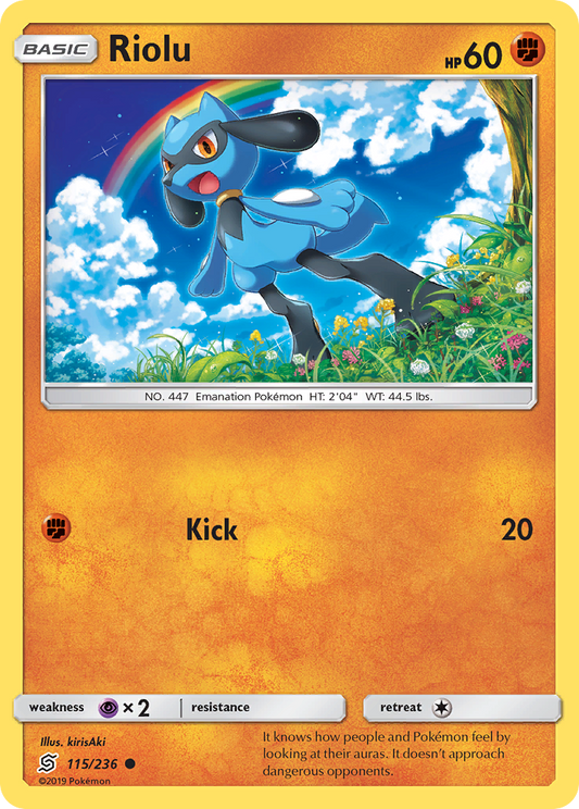 Riolu - 115/236 - Unified Minds