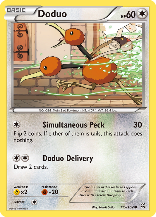 Doduo - 115/162 - BREAKthrough