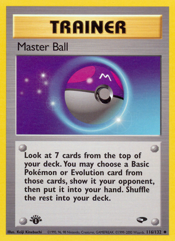 Master Ball - 116/132 - Gym Challenge