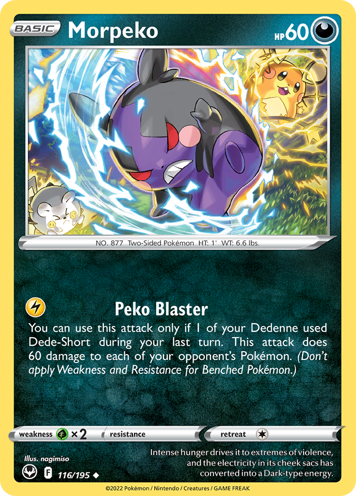 Morpeko - 116/195 - Silver Tempest