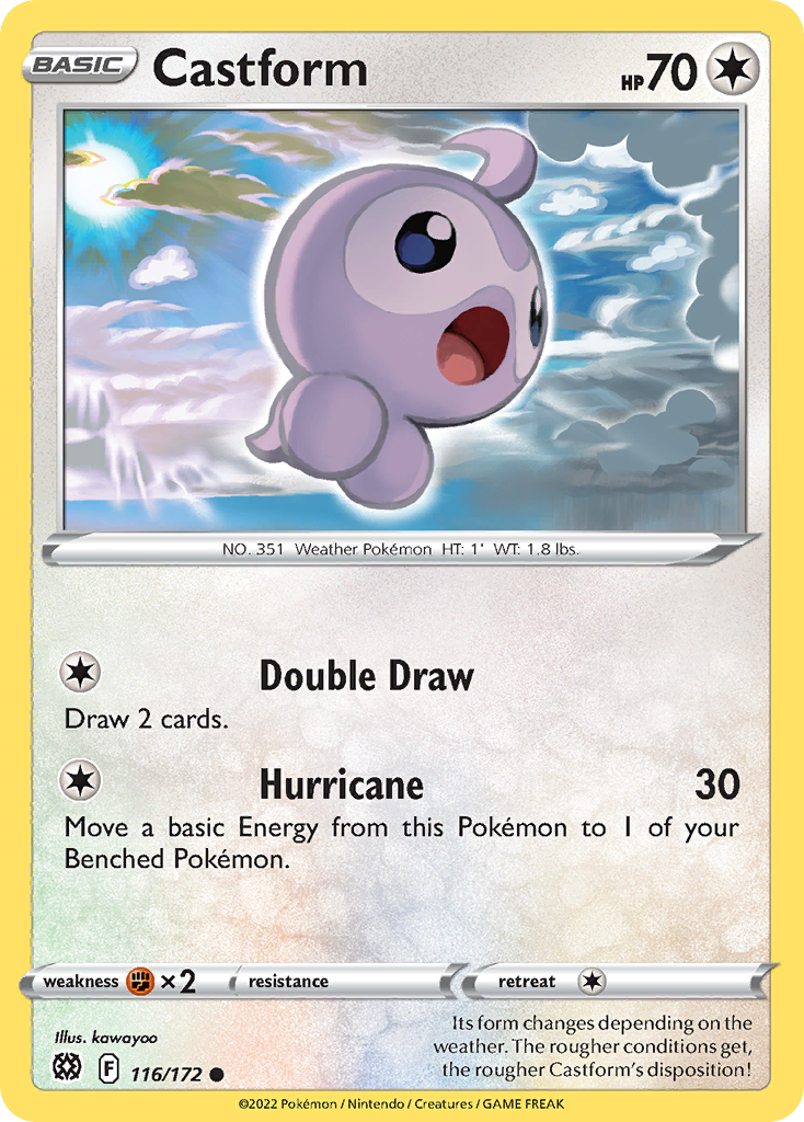 Castform - 116/172 - Brilliant Stars