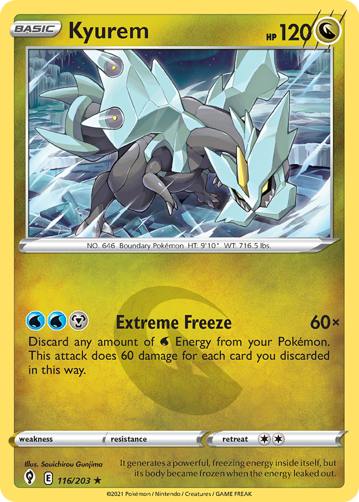 Kyurem - 116/203 - Evolving Skies