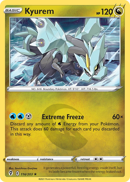 Kyurem - 116/203 - Evolving Skies