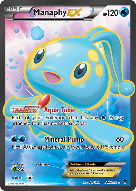 Manaphy-EX - 116/122 - BREAKpoint