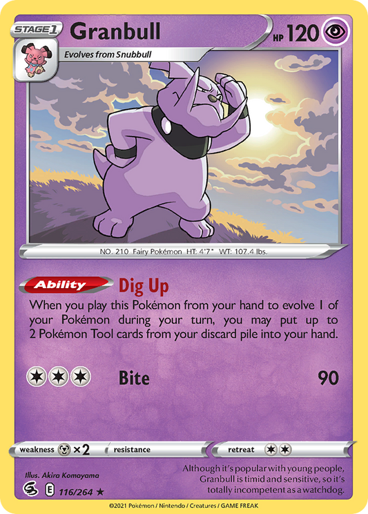 Granbull - 116/264 - Fusion Strike