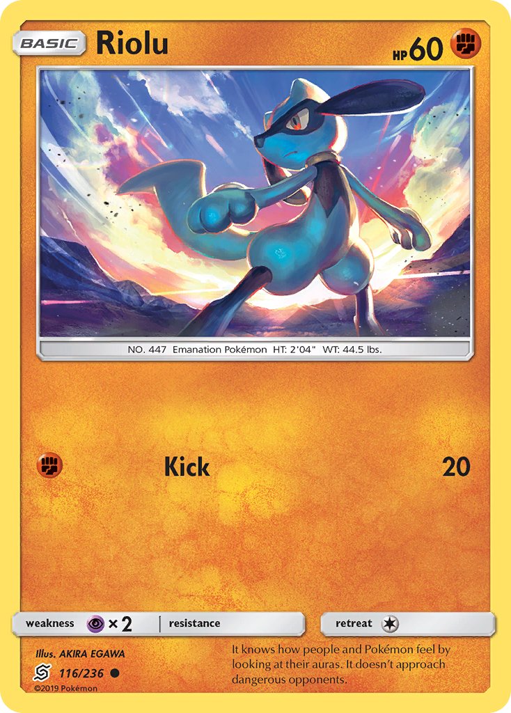 Riolu - 116/236 - Unified Minds