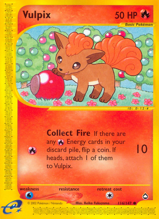 Vulpix - 116/147 - Aquapolis