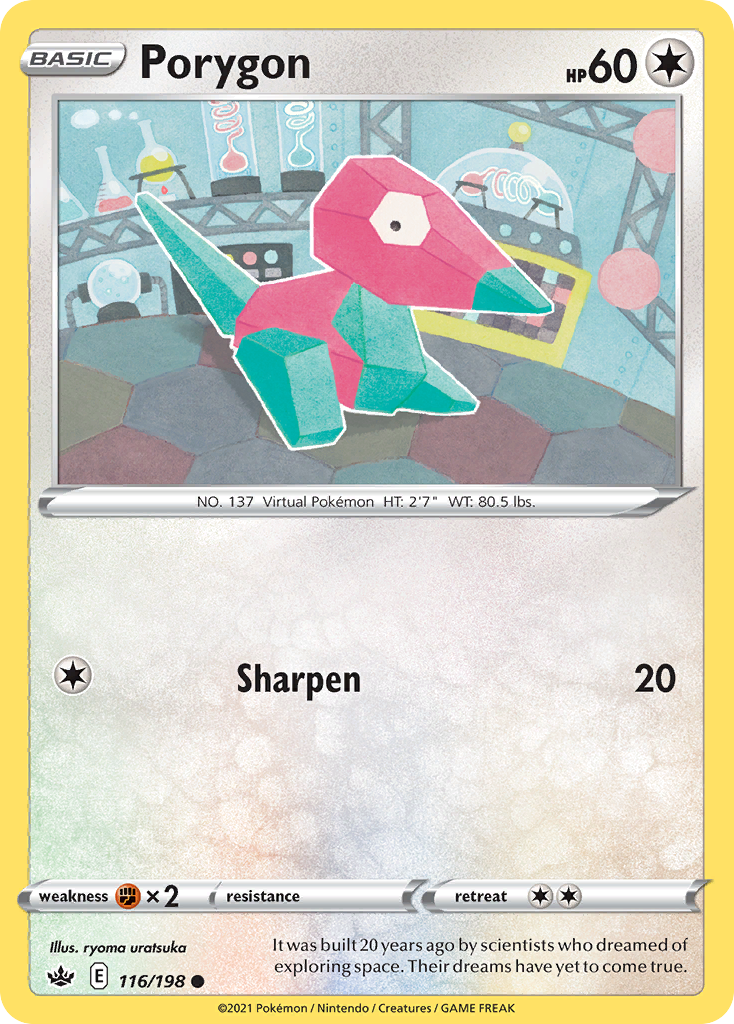 Porygon - 116/198 - Chilling Reign