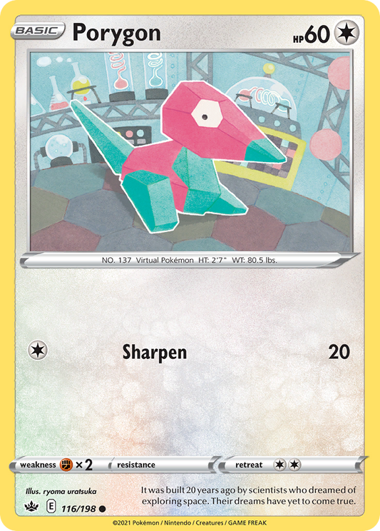 Porygon - 116/198 - Chilling Reign