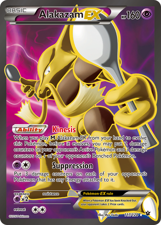 Alakazam-EX - 117/124 - Fates Collide